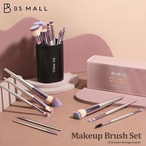 BS‑MALL 18‑Piece Makeup Brush Set